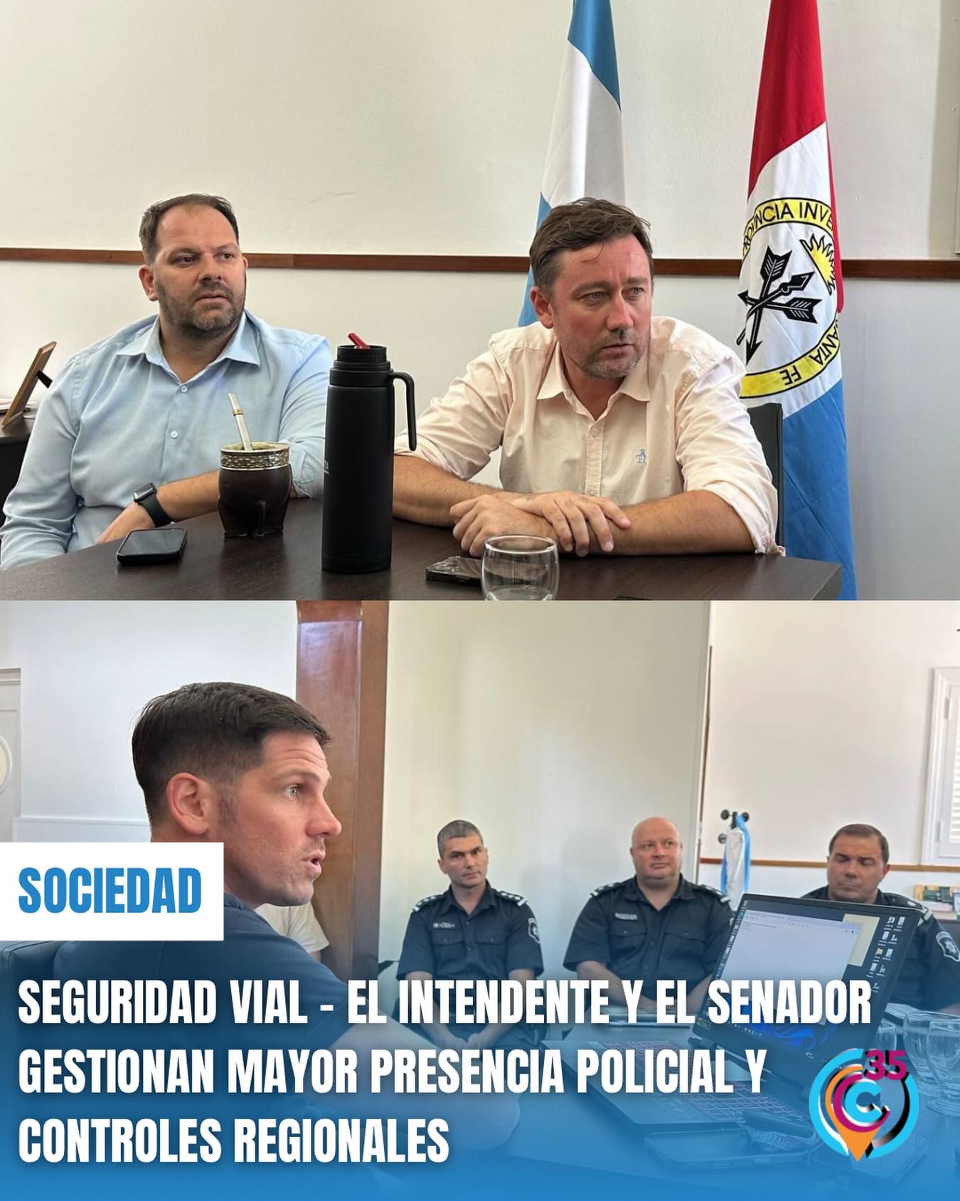 seguridad vial reunión 110226
