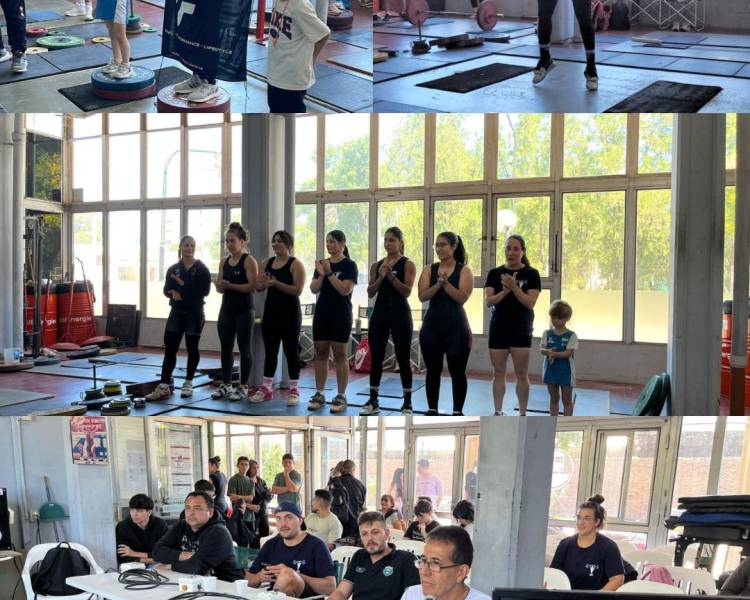 SAN JORGE FUE SEDE DEL 1° TORNEO PROVINCIAL DE LEVANTAMIENTO OLÍMPICO