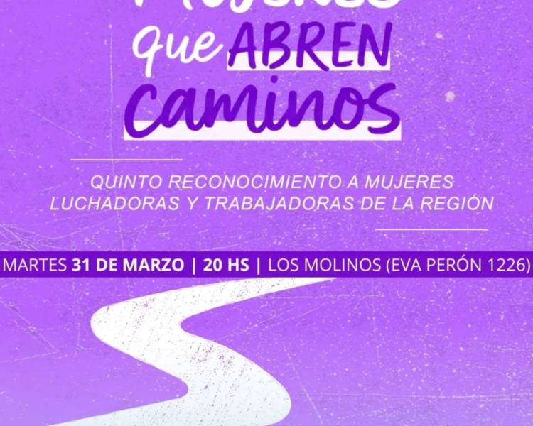 MUJERES QUE ABREN CAMINOS 