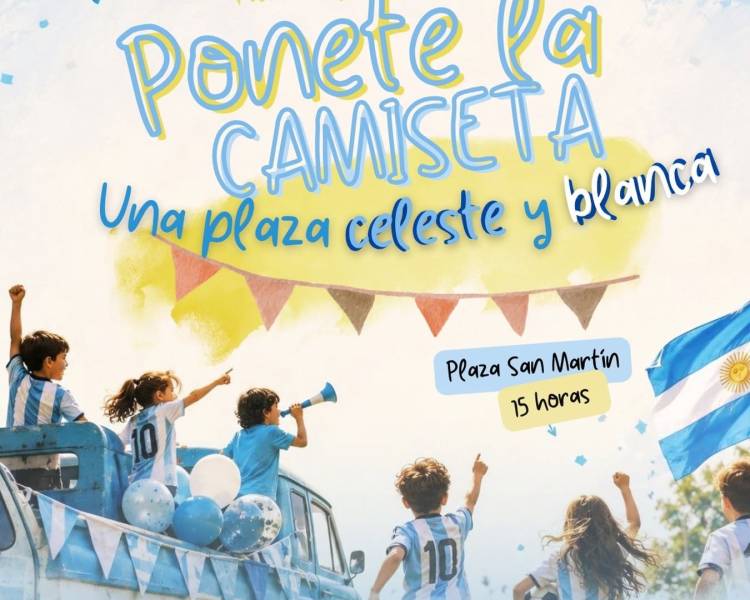 FESTEJAMOS EL DÍA DEL NIÑO CON LA CAMISETA PUESTA