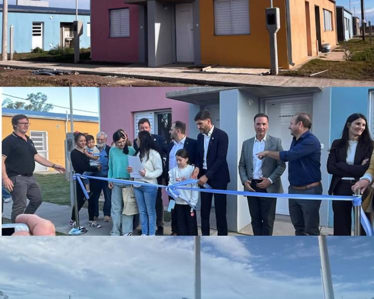 ENTREGA DE VIVIENDAS EN SAN JORGE 